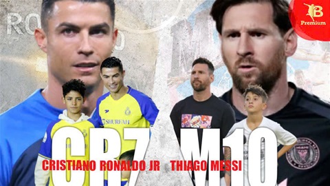 Cách con trai của Ronaldo và Messi trở thành những quân cờ