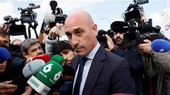 Cựu chủ tịch LĐBĐ Tây Ban Nha Luis Rubiales lĩnh án bất ngờ