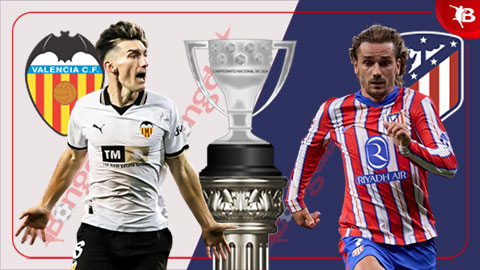 Nhận định bóng đá Valencia vs Atletico, 00h30 ngày 23/2: Tin vào đội khách!