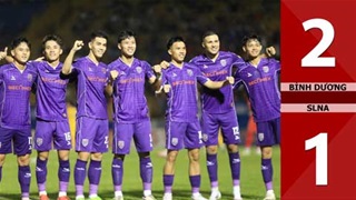 VIDEO bàn thắng Bình Dương vs SLNA: 2-1 (Vòng 14 V.League 2024/25)