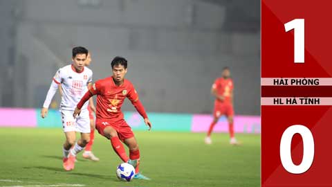 VIDEO bàn thắng Hải Phòng vs HL  Hà Tĩnh: 1-0 (Vòng 14 V.League 2024/25)