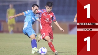 VIDEO bàn thắng SHB Đà Nẵng vs TP.HCM: 1-1 (Vòng 14 V.League 2024/25)