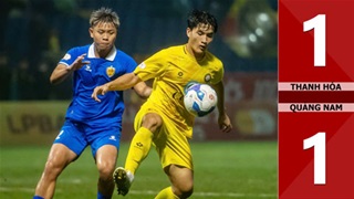 VIDEO bàn thắng Thanh Hóa vs Quảng Nam: 1-1 (Vòng 14 V.League 2024/25)