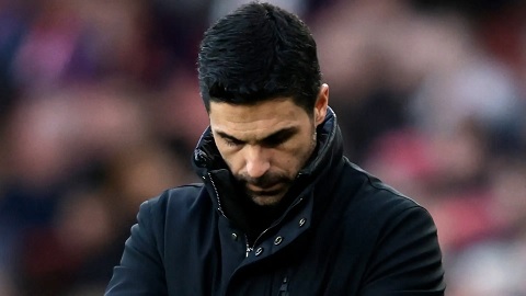 Mikel Arteta: 'Arsenal hết hi vọng đua vô địch'