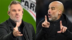 Jamie Carragher phản pháo Pep Guardiola