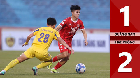 VIDEO bàn thắng Quảng Nam vs Hải Phòng: 1-2 (Vòng 15 V.League 2024/25)