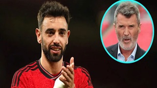 Roy Keane tố Bruno Fernandes 'giả tạo', Amorim nói gì