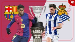 Nhận định bóng đá Barca vs Sociedad, 22h15 ngày 2/3: Nhiệm vụ phải thắng