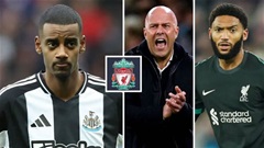 Liverpool tính dùng Gomez và Quansah để đổi lấy Isak của Newcastle