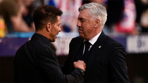 Ancelotti nói điều bất ngờ về Simeone