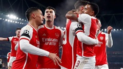 Arsenal thắng tốt PSV