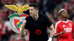 Benfica vs Barca: Lewandowski gặp 'con mồi' yêu thích 