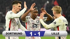 Kết quả Dortmund 1-1 Lille: Hụt bước ở Signal Iduna Park