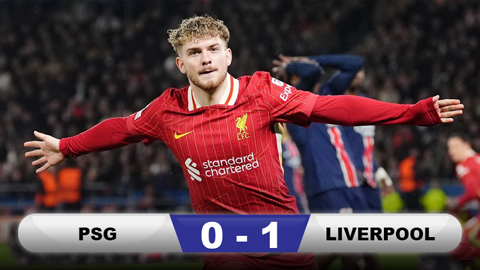 Kết quả PSG 0-1 Liverpool: Người hùng Elliott