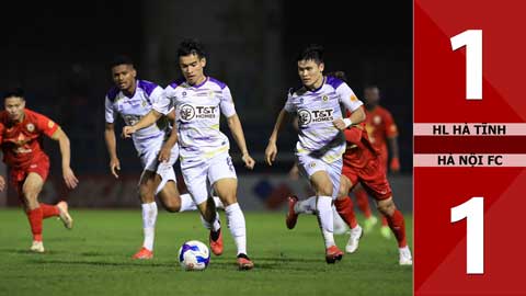 VIDEO bàn thắng HL Hà Tĩnh vs Hà Nội FC: 1-1 (Vòng 16 V.League 2024/25)