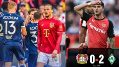 Vòng 25 Bundesliga: Bayern và Leverkusen bất ngờ cùng thua