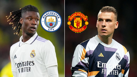 MU và Man City 'xâu xé' dàn sao dự bị của Real Madrid