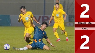 VIDEO bàn thắng Thanh Hóa vs HAGL: 2-2 (Vòng 16 V.League 2024/25)