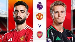 Trực tiếp MU vs Arsenal, 23h30 ngày 9/3