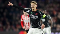 Odegaard vẫn lạc quan Arsenal có thể vô địch