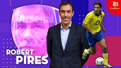 Robert Pires: Người mở đường cho chiến thuật cầu thủ chạy cánh nghịch chân