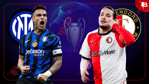 Nhận định bóng đá Inter Milan vs Feyenoord, 03h00 ngày 12/3: Dạo chơi ở Giuseppe Meazza