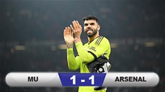 Kết quả MU 1-1 Arsenal: Quỷ đỏ mất chiến thắng đáng tiếc