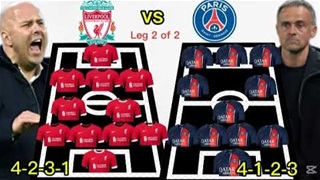 Soi đội hình thi đấu của Liverpool vs PSG ở lượt về vòng 1/8 Champions League