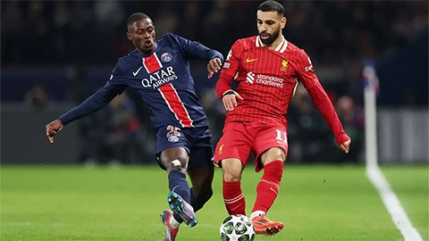 Liverpool vs PSG: Mohamed Salah liệu có thoát được 'bóng ma' Nuno Mendes?