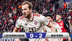 Kết quả Leverkusen 0-2 Bayern (chung cuộc 0-5): Hùm xám thắng tuyệt đối