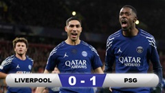 Kết quả Liverpool 0-1 PSG (pen 1-4): Vé tứ kết cho PSG