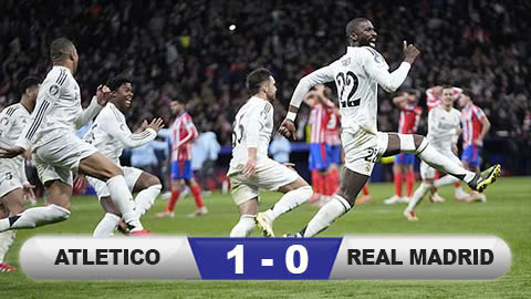 Real Madrid vượt qua Atletico sau loạt 'đấu súng'