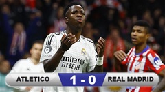 Kết quả Atletico 1-0 Real (pen 2-4): Los Blancos vào tứ kết