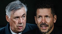 Ancelotti và Simeone phản ứng trái chiều sau cú trượt chân của Alvarez