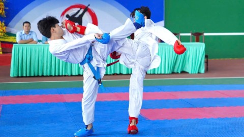 Khai mạc Giải vô địch Karate tỉnh Bình Dương năm 2025