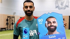 Mohamed Salah cân bằng kỷ lục xuất sắc nhất tháng của Kane và Aguero