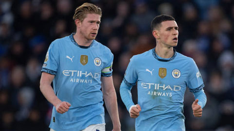 22h00 ngày 15/3, Trực tiếp Man City vs Brighton: De Bruyne, Foden dự bị 