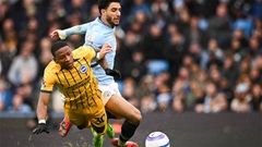 Trực tiếp Man City 2-2 Brighton: Man xanh bế tắc