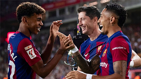 'Tam tấu' Barca đe dọa kỷ lục của MSN ở Champions League