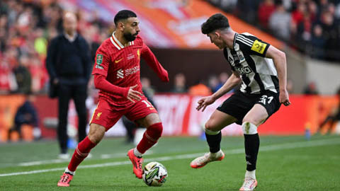 Trực tiếp Liverpool 0-0 Newcastle: Hàng công Liverpool thiếu kết dính