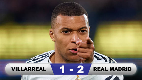 Mbappe lập cú đúp, Real trở lại đầu bảng La Liga