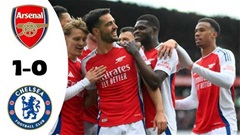 Uniscore: Thống kê và điểm nhấn chiến thuật Arsenal 1-0 Chelsea