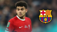 Luis Diaz đồng ý rời Liverpool gia nhập Barca ngay trước chung kết League Cup