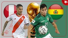 Nhận định bóng đá Peru vs Bolivia, 08h30 ngày 21/3: Khách ra về tay trắng