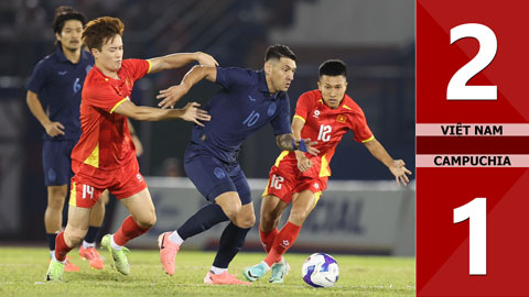 VIDEO bàn thắng Việt Nam vs Campuchia: 2-1