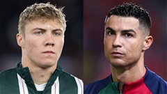 Rasmus Hojlund đã chờ rất lâu ngày đánh bại Cristiano Ronaldo