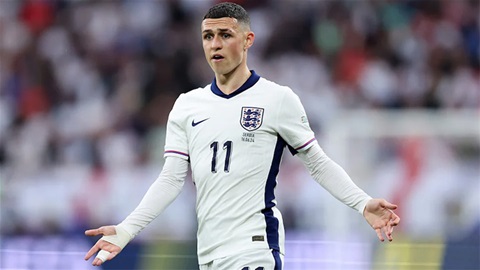 Phil Foden quá may khi được gọi lên ĐT Anh