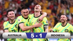 Kết quả Australia 5-1 Indonesia: Thảm hại ngày ra mắt của Kluivert