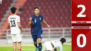 VIDEO bàn thắng Thái Lan vs Afghanistan: 2-0 (Giao hữu Quốc tế 2025)