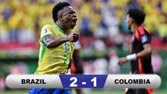 Kết quả Brazil 2-1 Colombia: Selecao chiếm ngôi nhì